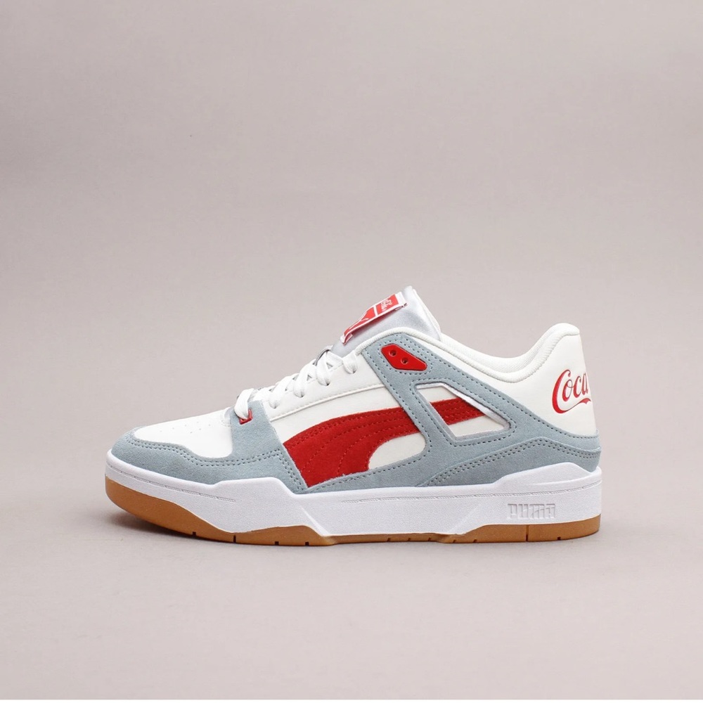 COPY - Puma C. Cola X Slipstream Lace Up  Mens Off White Sneakers Casual Shoes …